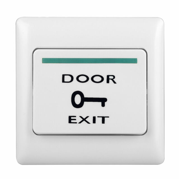ZKTeco professional exit button for Uganda access control systems, featuring a high-quality stainless steel finish and reliable door release functionality for offices in Kampala.