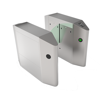 High-traffic ZKTeco FBL4000 Pro turnstile for Uganda. Handles 30 RFID or 25 fingerprint users per minute for fast access control in Kampala.