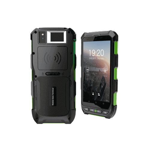 ZKTeco Horus H1 front and rear views: Rugged biometric terminal with NFC and high-definition cameras. Reliable time-attendance and security hardware for businesses across Uganda.