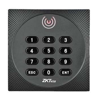 ZKTeco KR600 card reader in Uganda, featuring Wiegand interface and support for 125kHz EM or 13.56MHz Mifare cards. Ideal for biometric systems in Kampala.