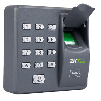 ZKTeco X6 standalone fingerprint access control device from your leading Uganda security provider , featuring reliable biometric matching and integrated RFID card support for Kampala businesses.