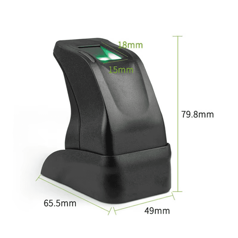 ZKTeco ZK4500 USB fingerprint scanner from your trusted Uganda supplier, featuring a high-performance optical sensor for secure biometric enrollment and time attendance in Kampala.
